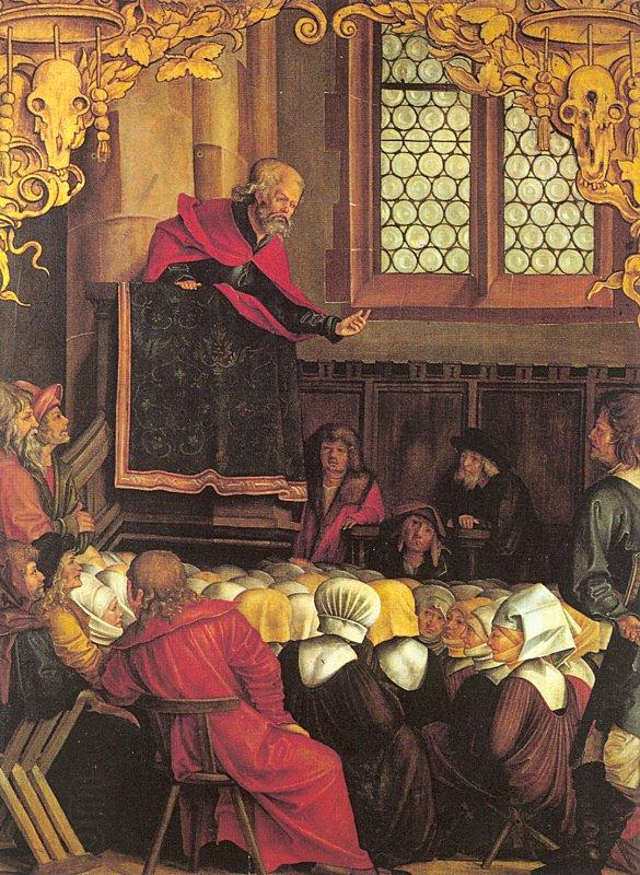 Hans Suss von Kulmbach The Sermon of St.Peter China oil painting art